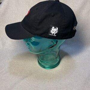 BT21 Black Cap with Red Heart Logo